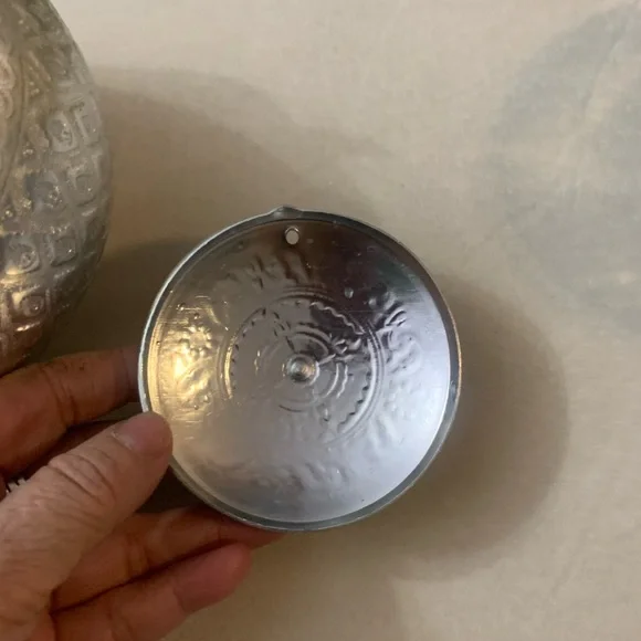 Vintage Thai Design Aluminum Tea Kettle, - Picture 5 of 7